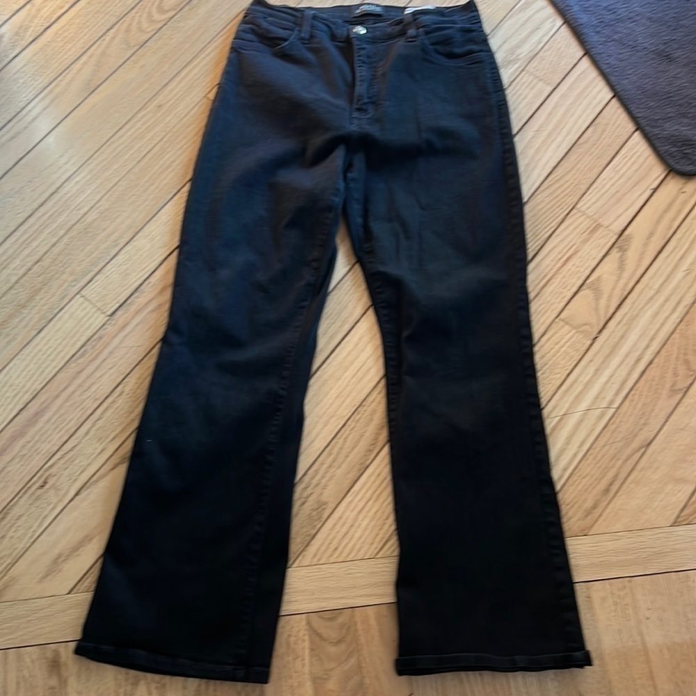Not Your Daughter's Jeans Black Embellished Pockets